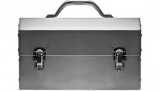 NICKEL-PLATED ALUMINUM LUNCH BOX